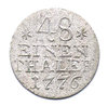 Preussen, 1/48 Taler, 1776 A, Sterne