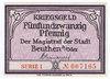 Beuthen (Bytom), 25 Pf, o.D.-31.12.1920