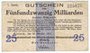 Gleiwitz (Gliwice), 25 Mrd. Mk, 24.10.1923