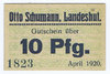 Landeshut (Kamienna Gora), 10 Pf, April 1920
