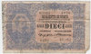 Italien, 10 Lire, 22.1.1911