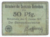 Birkenhain (Zagorzyce), 50 Pf, 09.01.1917